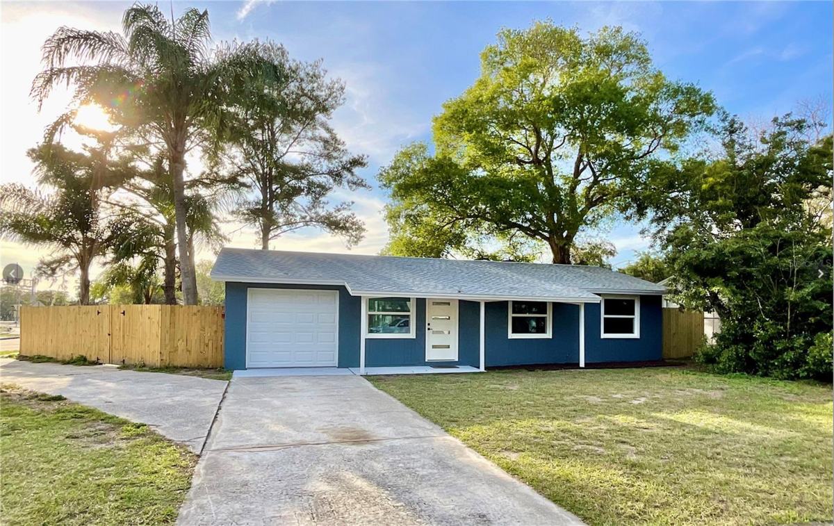 A house in the Tampa Bay area after renovation
