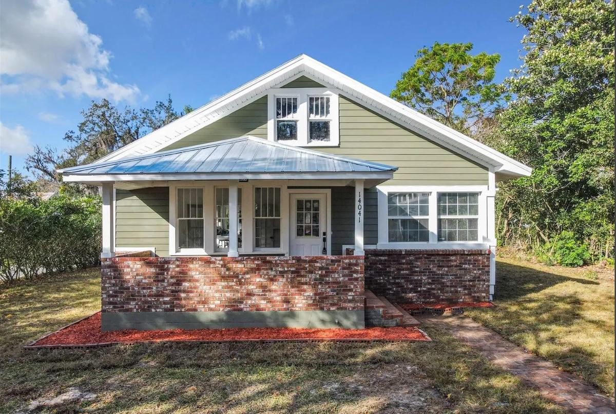 A renovated house in Dade City