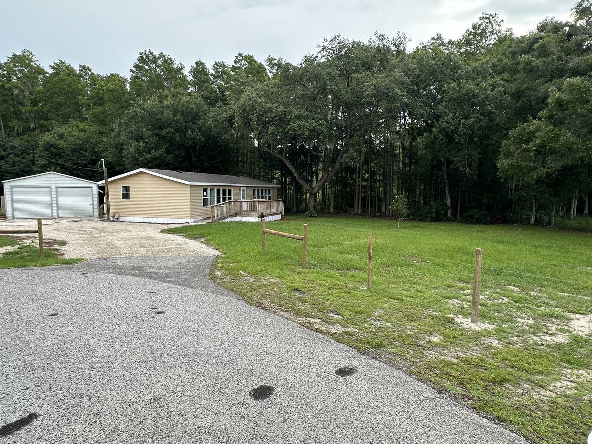 A renovated property on acreage in Pasco County